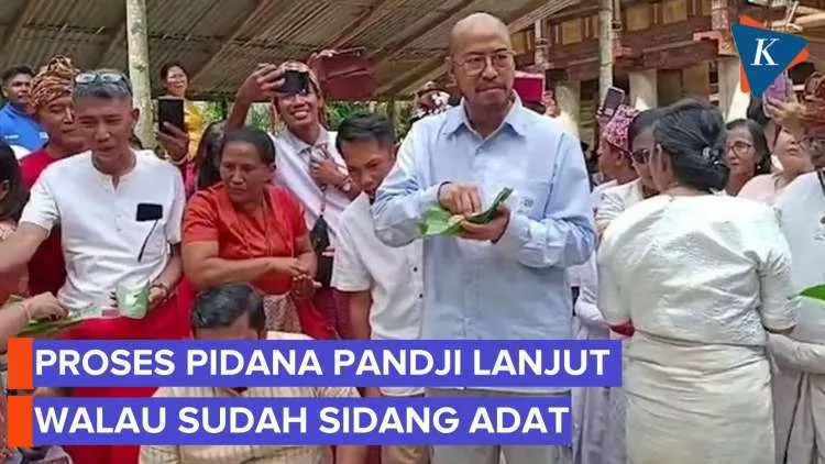 Proses Hukum Pandji Pragiwaksono Berlanjut Meski Sudah Sidang Adat