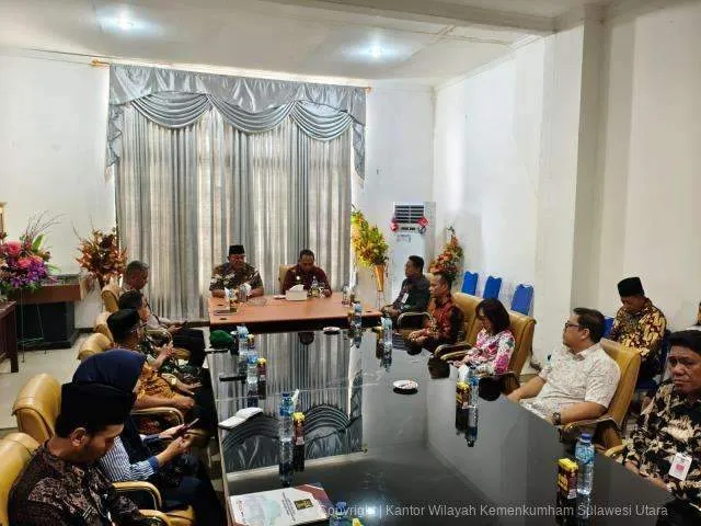 Kemenkum Sulut dan Pemkab Boltim Siapkan Regulasi Perlindungan Kekayaan Intelektual