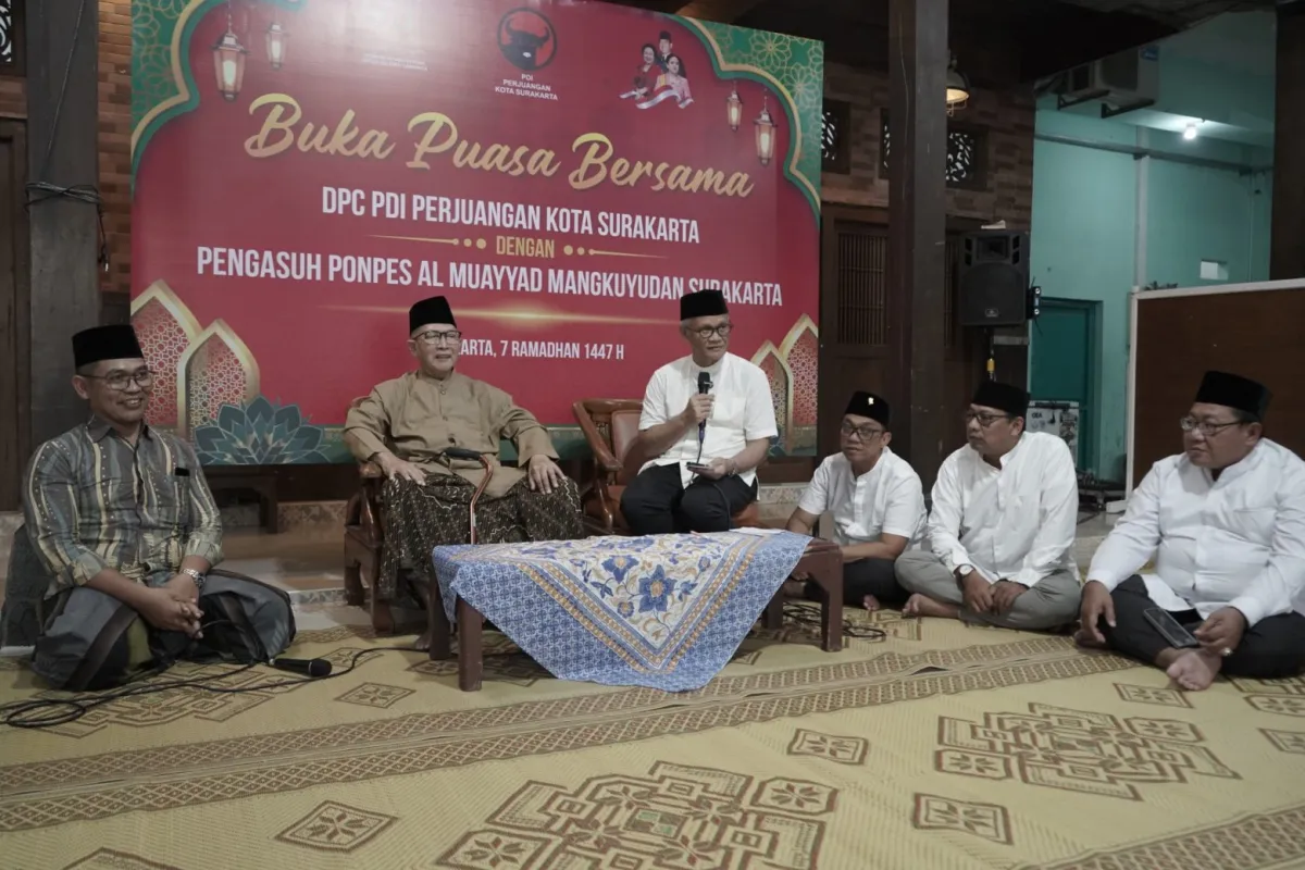 PDIP Surakarta Sowan ke Ponpes Al-Muayyad untuk Jalin Sinergi dengan Ulama