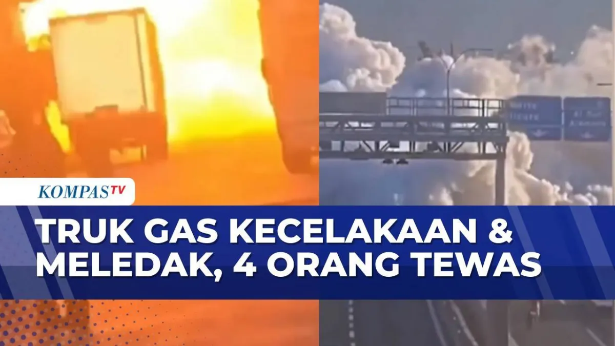 Kecelakaan Truk Gas di Santiago: Empat Tewas dan Belasan Terluka