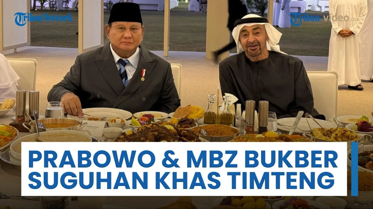 Presiden Prabowo dan MBZ Berbuka Puasa Bersama di Abu Dhabi