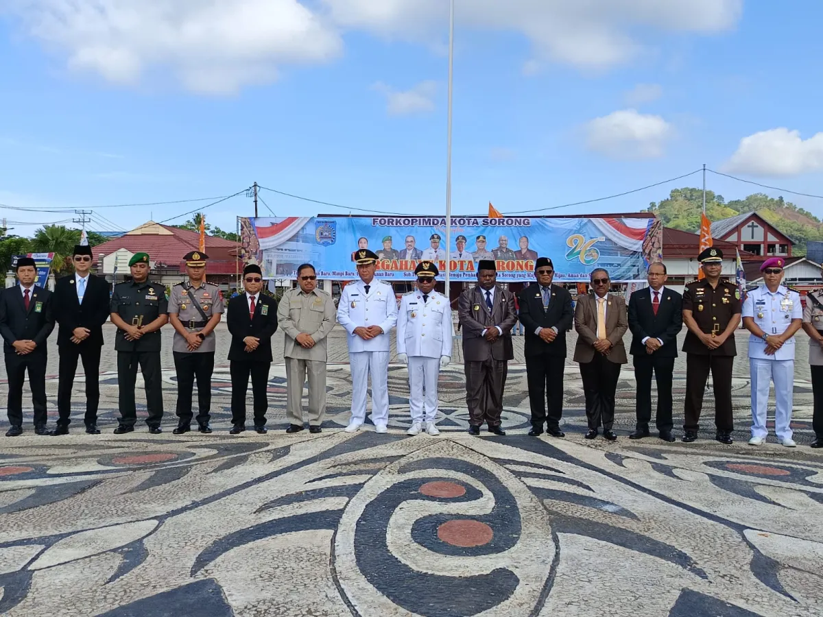 Pemkot Sorong Rayakan HUT ke-26, Walikota Paparkan Kebijakan Strategis