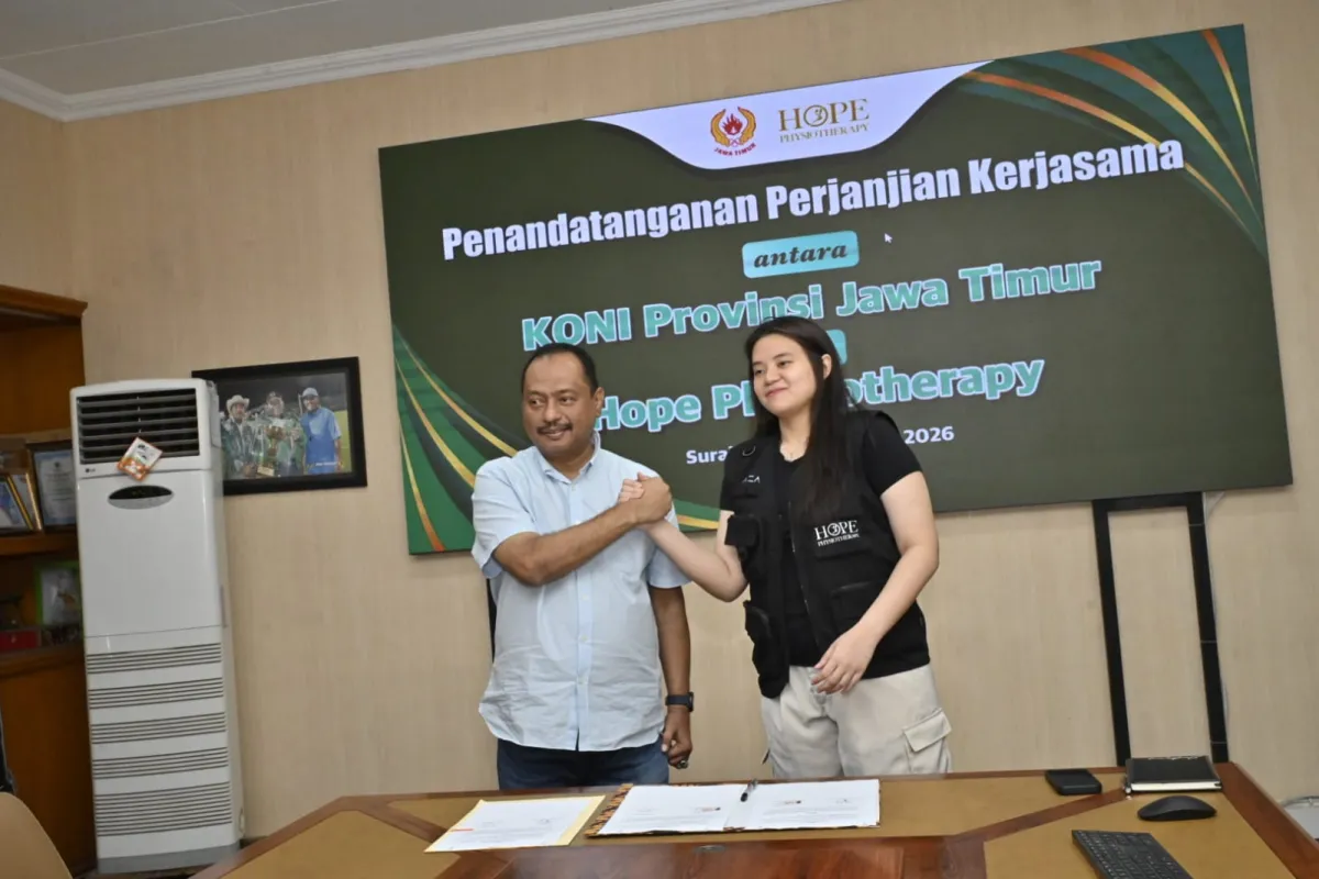 KONI Jatim dan Hope Physiotherapy Perkuat Penanganan Cedera Atlet dengan Sport Science