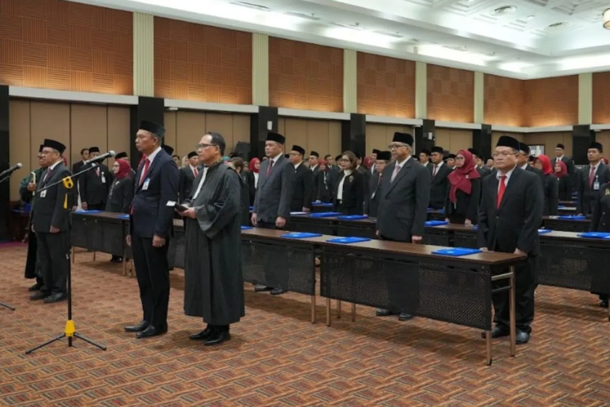 Pelantikan 29 Pemimpin Baru Bank Indonesia