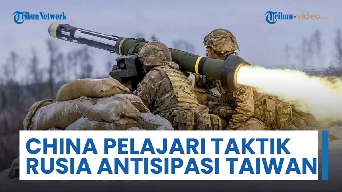 China Pelajari Taktik Perang Ukraina untuk Siapkan Strategi Melawan Taiwan