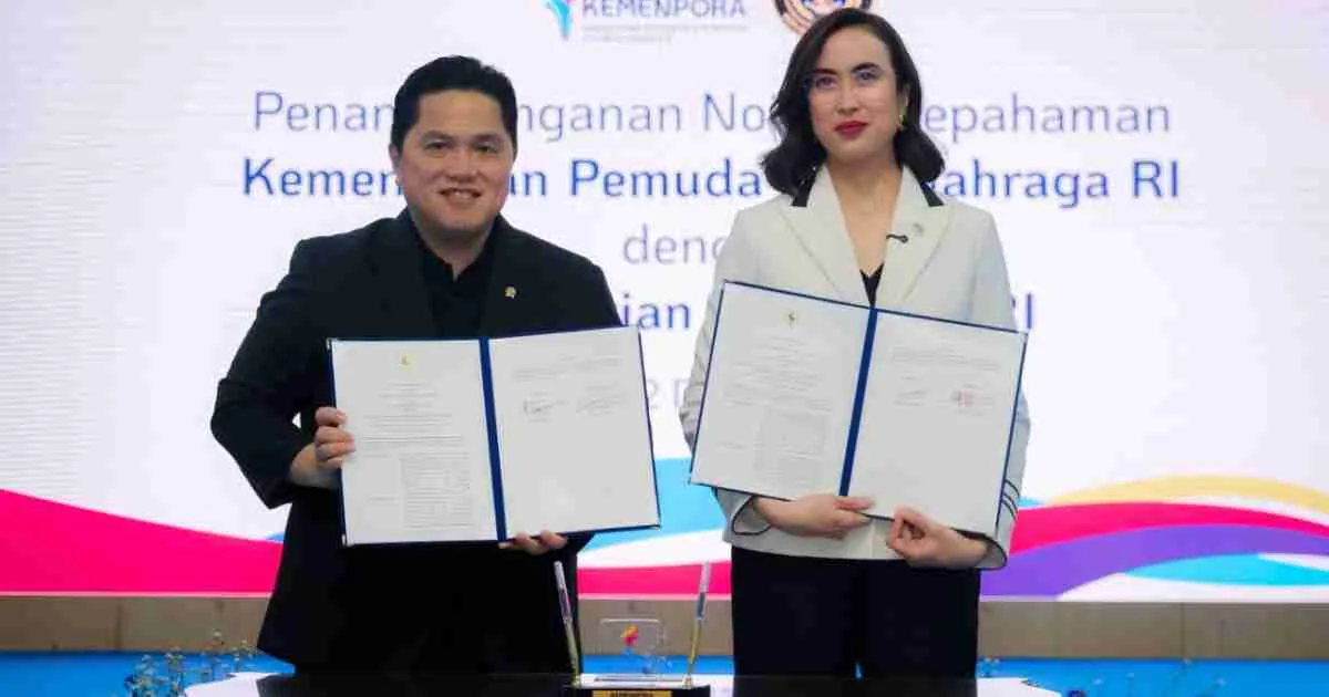 Kemenpar dan Kemenpora Tandatangani MoU untuk Kembangkan Sports Tourism