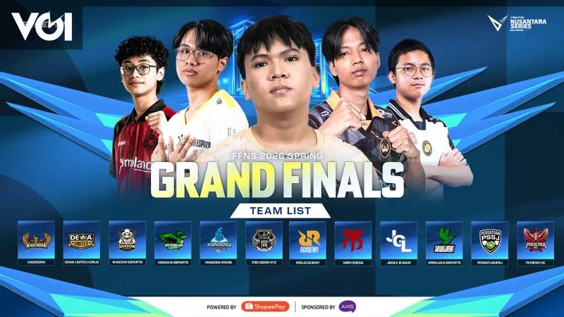 12 Tim Siap Berkompetisi di Grand Finals Free Fire Nusantara Series 2026 Spring