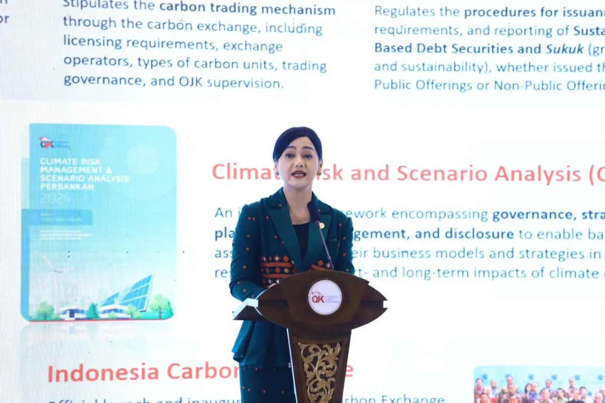 OJK dan Perbankan Perkuat Manajemen Risiko Iklim untuk Ekonomi Rendah Karbon