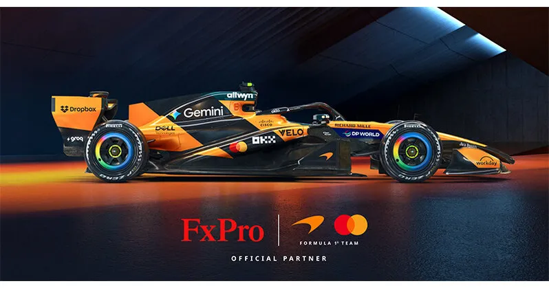 FxPro Perpanjang Kemitraan dengan McLaren Racing Setelah Dua Tahun Kejuaraan