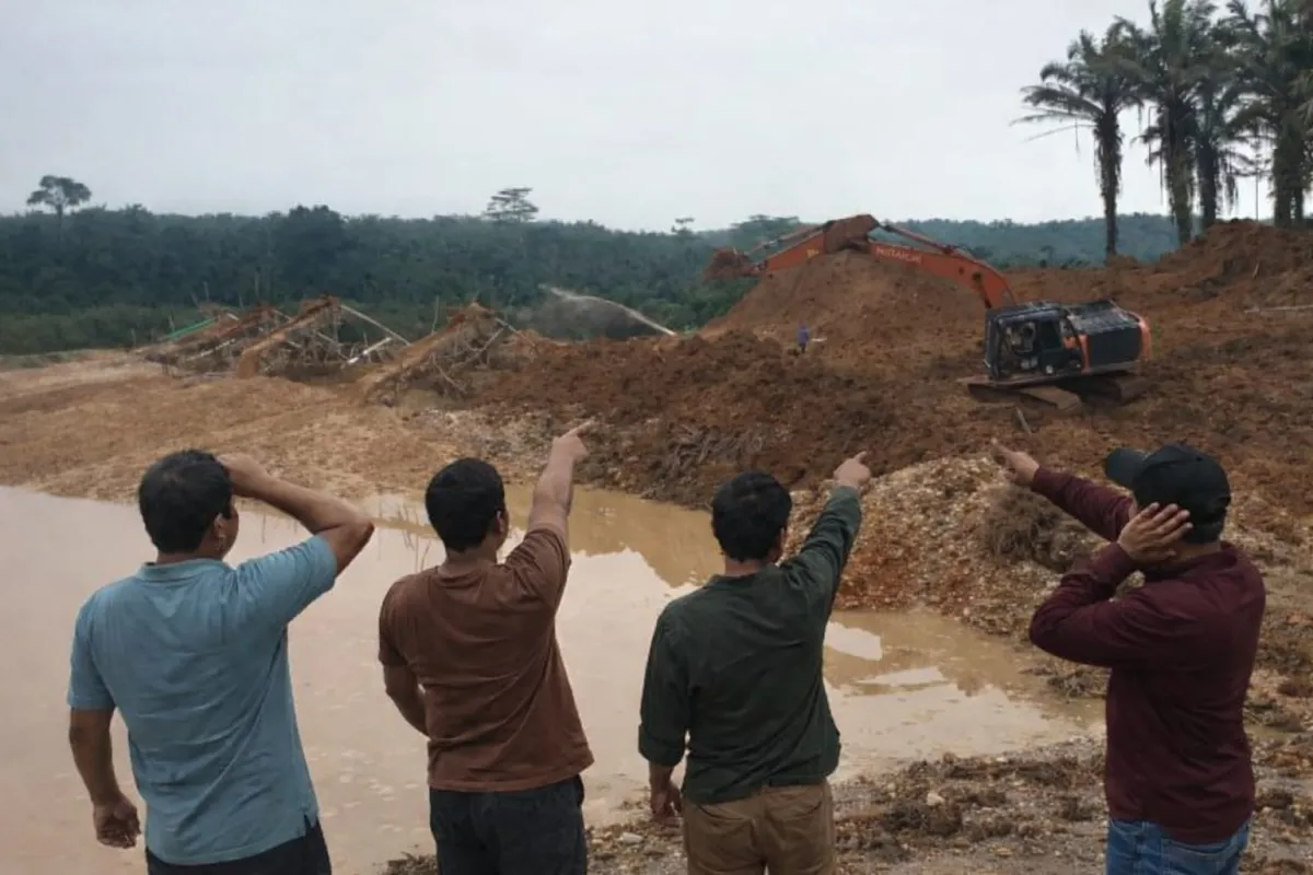 Aktivitas PETI di Bukit Bungkul Diduga Dilindungi 'Orang Kuat'