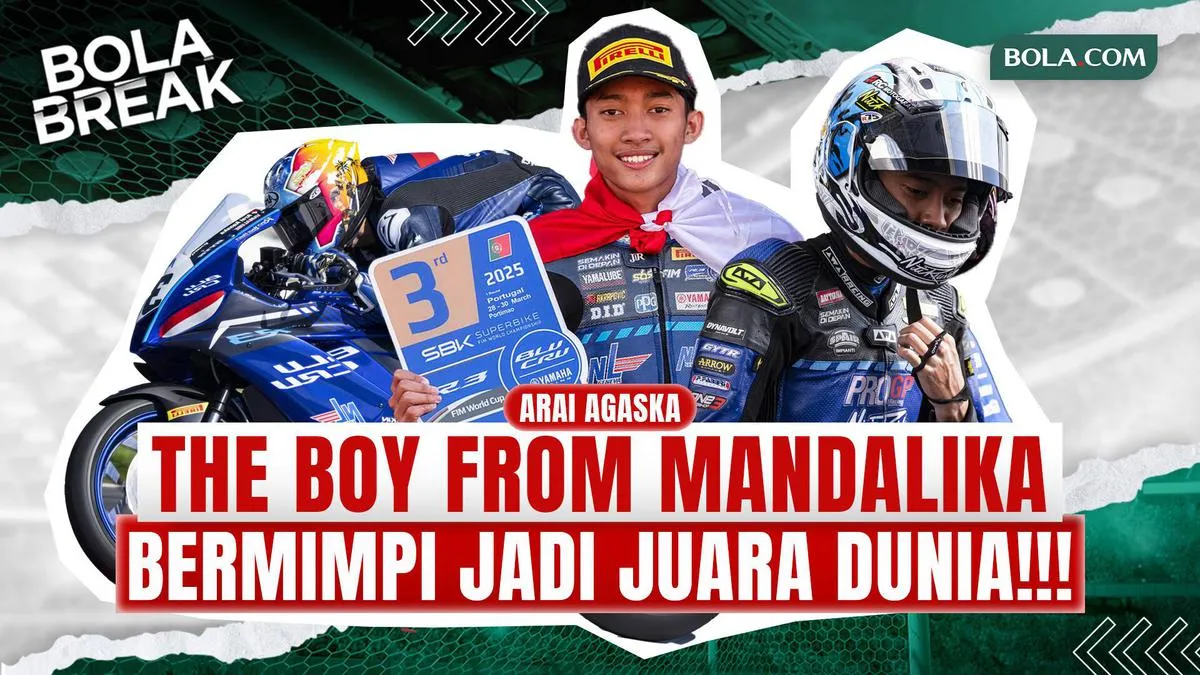 Arai Agaska Siap Tampil di World Supersport setelah Latihan Bersama Pembalap MotoGP