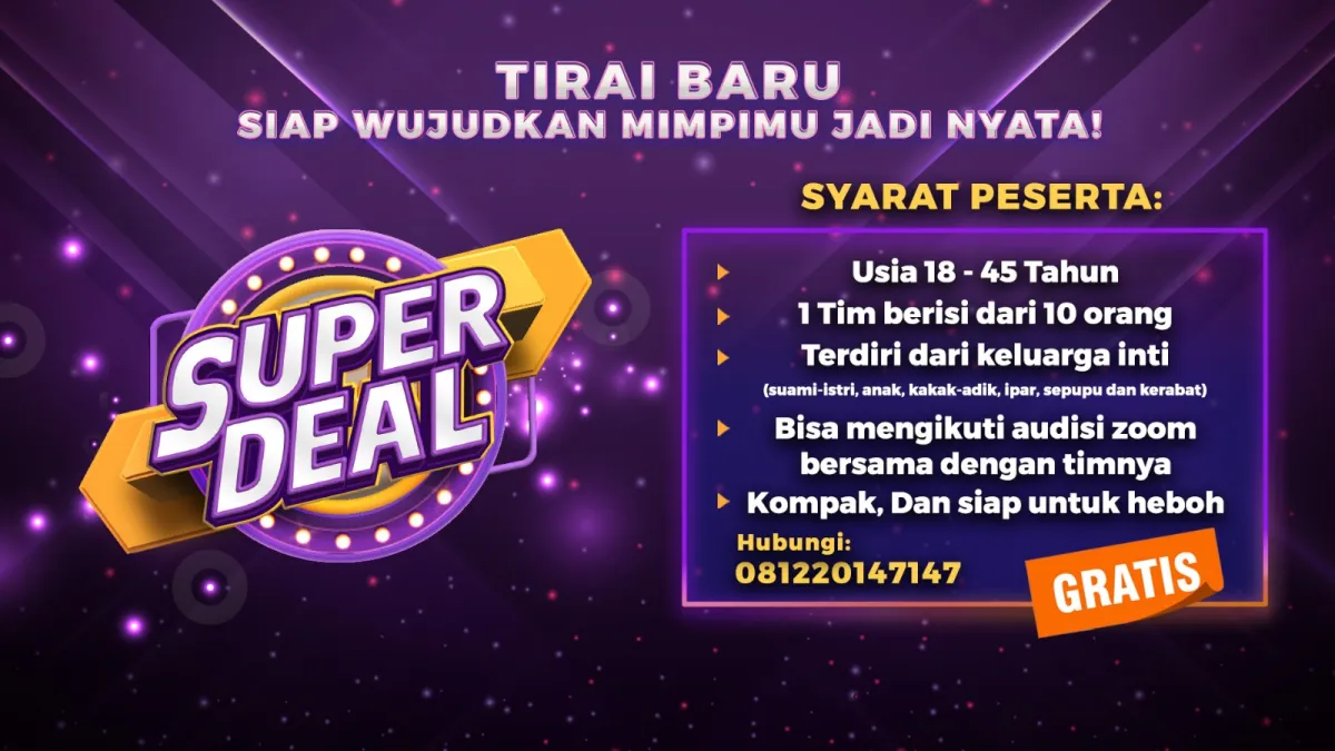Kehadiran Super Deal Indonesia di MNCTV