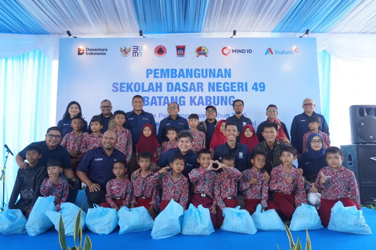 Inalum Dukung Pemulihan Pendidikan dan Kesehatan di Padang Pasca Bencana
