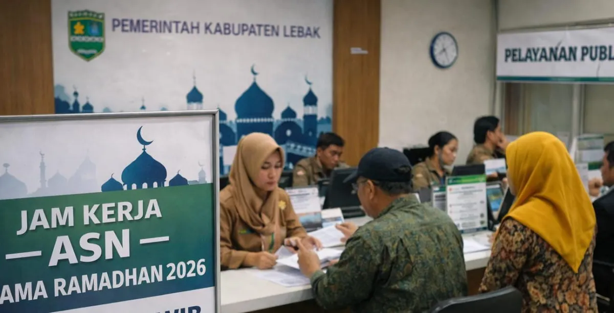 ASN Lebak Mulai Kerja Pukul 06.30 WIB Selama Ramadan