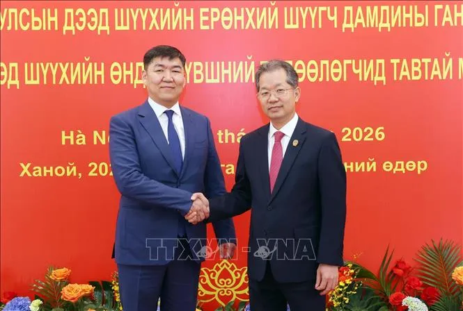 Vietnam dan Mongolia Perkuat Kerja Sama Peradilan