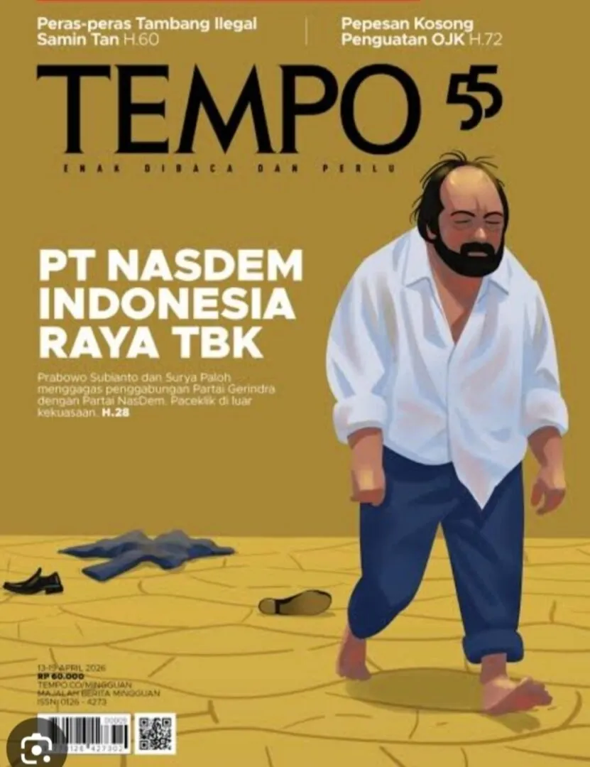 Tempo Buka Ruang Klarifikasi untuk Partai NasDem, Pemimpin Redaksi Sampaikan Permohonan Maaf
