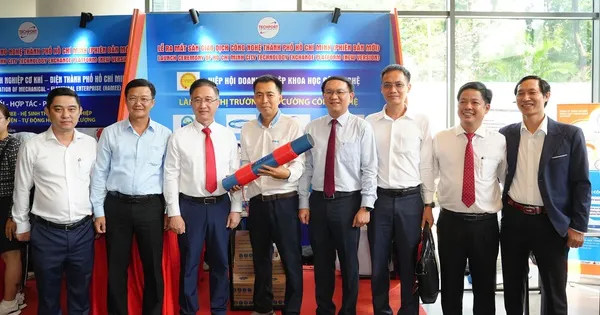 Peluncuran Bursa Teknologi Baru di Kota Ho Chi Minh