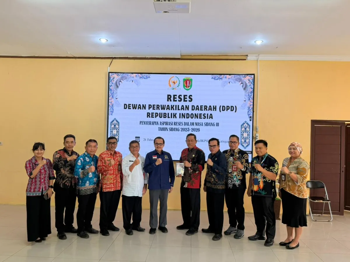 Sekda Katingan Terima Kunjungan Reses DPD RI untuk Serap Aspirasi Daerah