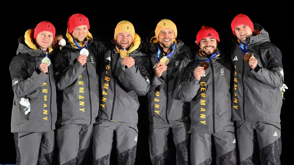 Jerman Kuasai Podium Bobsleigh Dua Orang di Olimpiade Milan-Cortina
