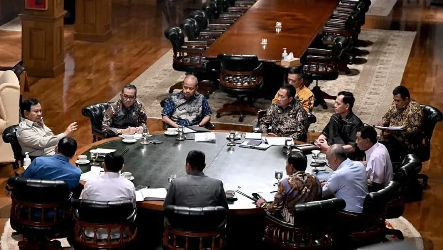 Prabowo Bahas Pendidikan dan Mudik di Rapat Hambalang