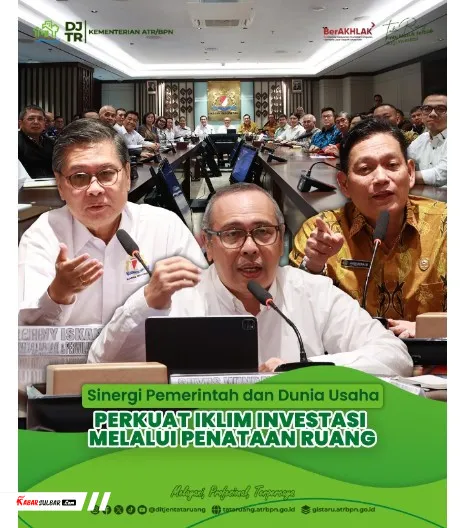 Dialog Sinergi Pemerintah dan Pelaku Usaha untuk Perkuat Investasi Melalui Penataan Ruang