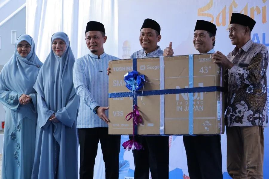 Pemko Pekanbaru Luncurkan Program 1.000 TV dan WiFi Gratis di Masjid