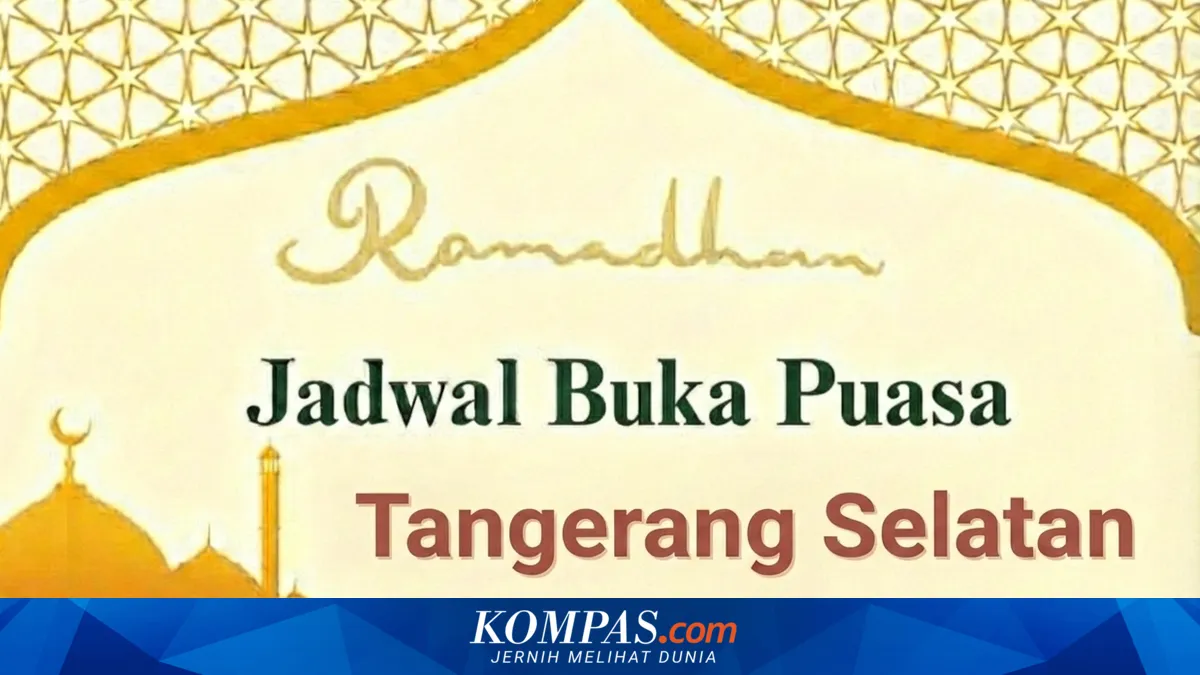 Jadwal Buka Puasa Ramadhan di Tangerang Selatan 21 Februari 2026