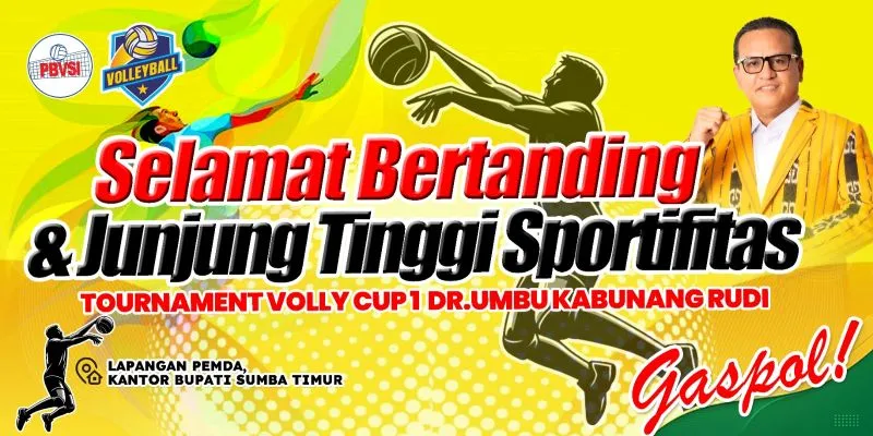 37 Tim Voli Sumba Siap Berlaga di Dr. Umbu Kabunang Rudi Cup I