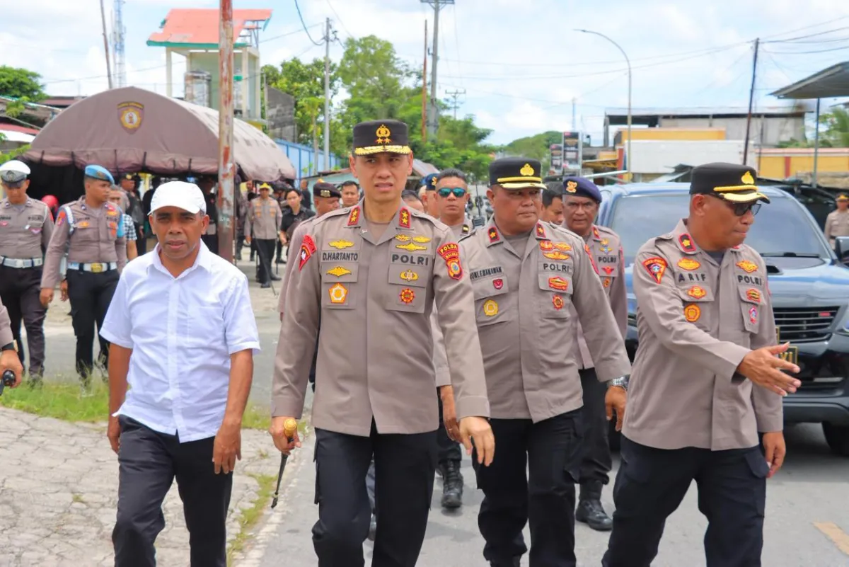 Kapolda Maluku Tinjau Lokasi Bentrokan dan Ajak Masyarakat Jaga Kedamaian