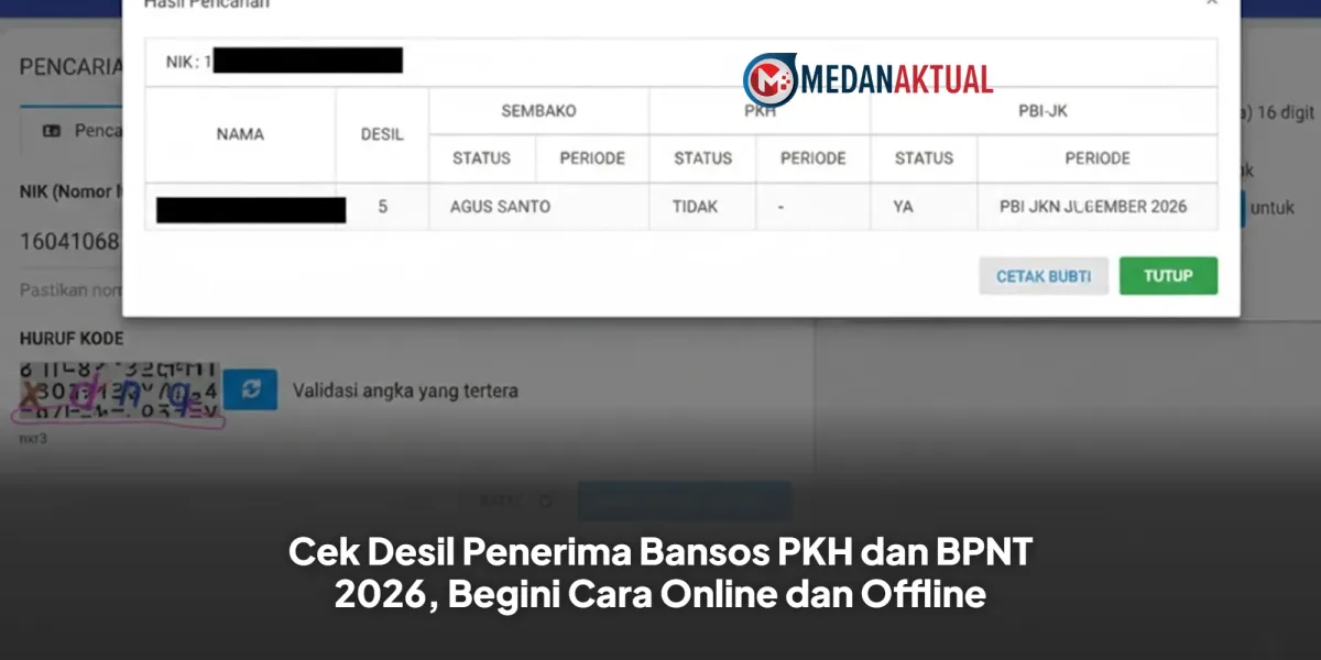 Panduan Cek Desil Penerima Bansos PKH dan BPNT 2026
