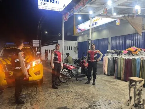 Patroli Malam Polres Lamsel Tingkatkan Keamanan dan Waspada Kriminalitas