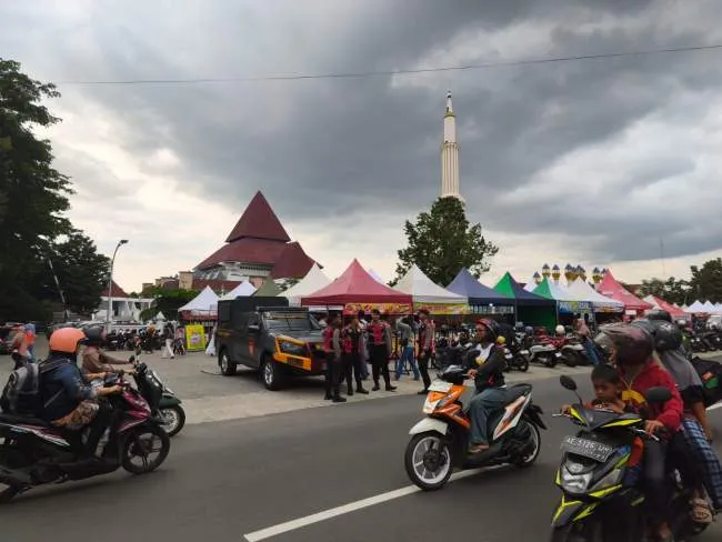Polres Kediri Laksanakan Patroli Ngabuburit Jaga Keamanan Ramadan