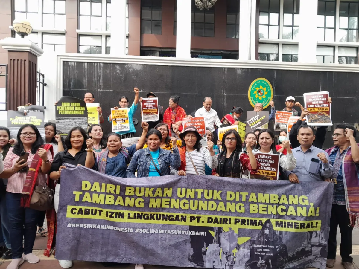 Penolakan Masyarakat Terhadap Penyusunan Amdal Tambang Seng Dairi
