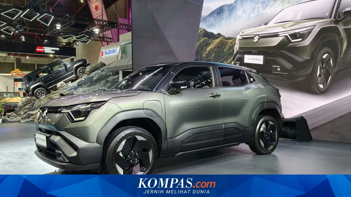 Suzuki eVitara: SUV Listrik Modern dengan Desain Futuristis