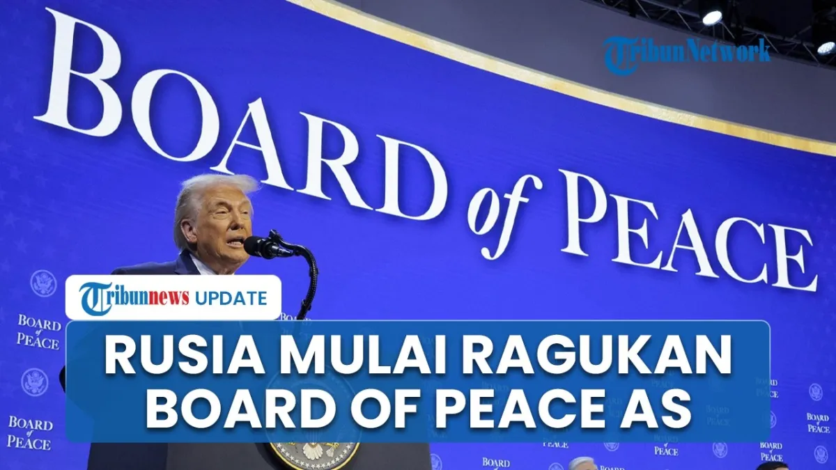 Rusia Kritik Dewan Perdamaian Trump, Pertanyakan Kerjasama dengan PBB