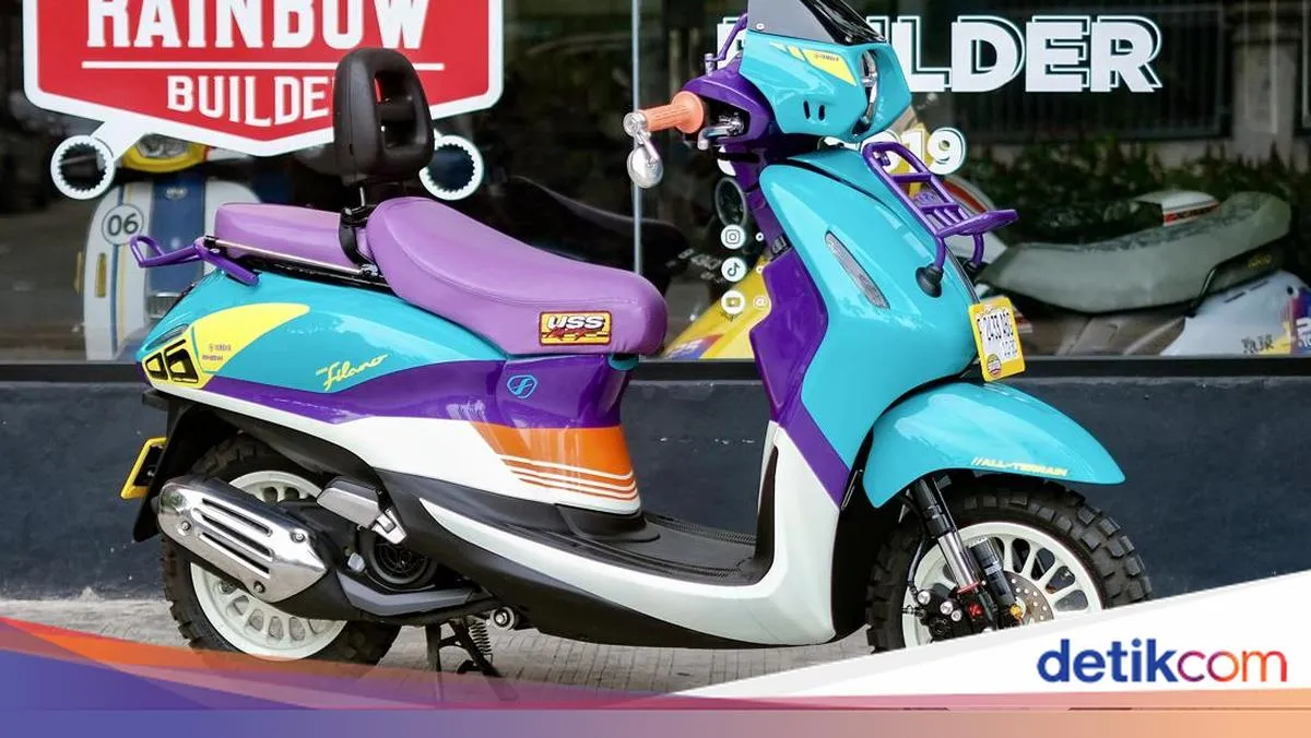 Yamaha Grand Filano: Skutik Modifikasi Bergaya Klasik