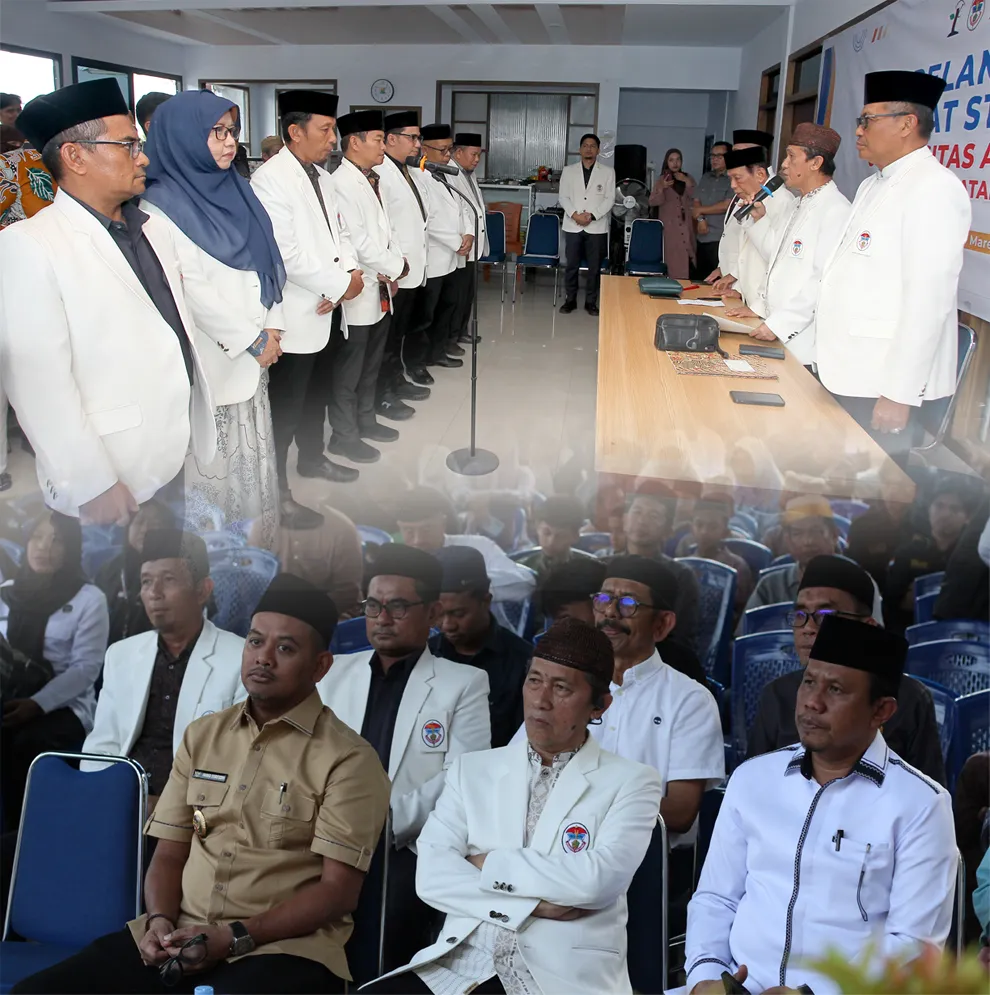 Rektor Unanda Lantik Pejabat Struktural Baru dan Targetkan Akreditasi Unggul