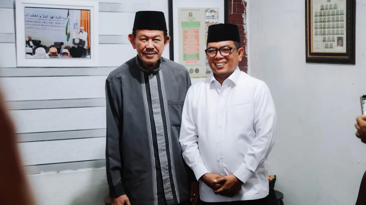 Andra Soni Silaturahmi ke Ulama Setelah Penetapan Sebagai Gubernur Banten Terpilih