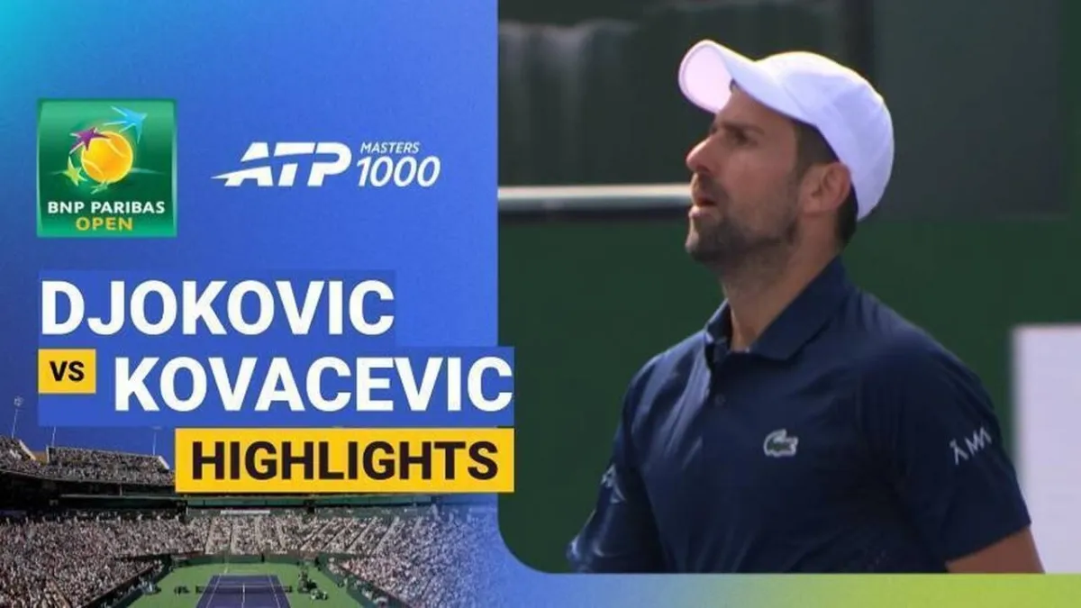 Djokovic Melaju ke Putaran Selanjutnya di BNP Paribas Open 2026