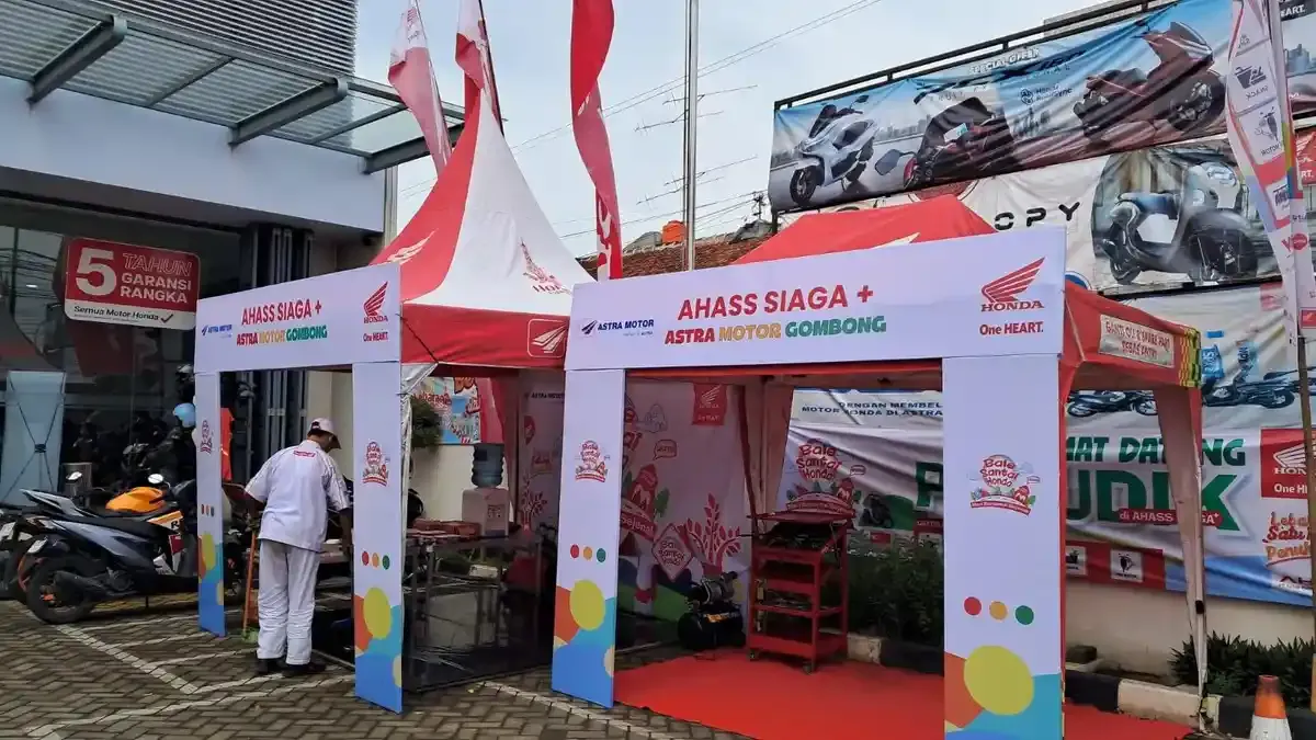 Astra Motor Yogyakarta Siapkan Bale Santai 24 Jam untuk Pemudik Motor di Jalur Utama