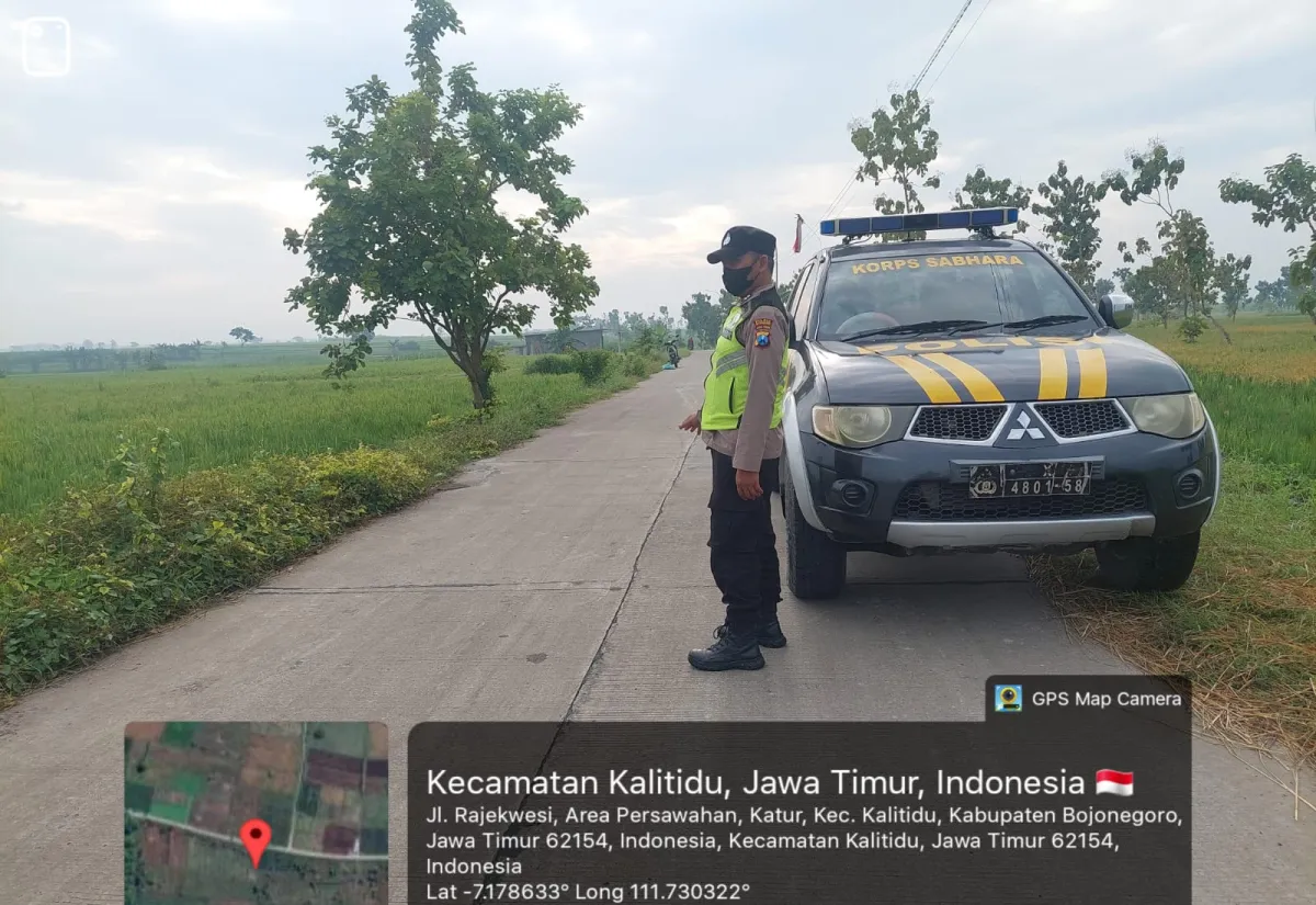 Polsek Gayam Gelar Patroli Ngabuburit Cegah Balap Liar Selama Ramadan