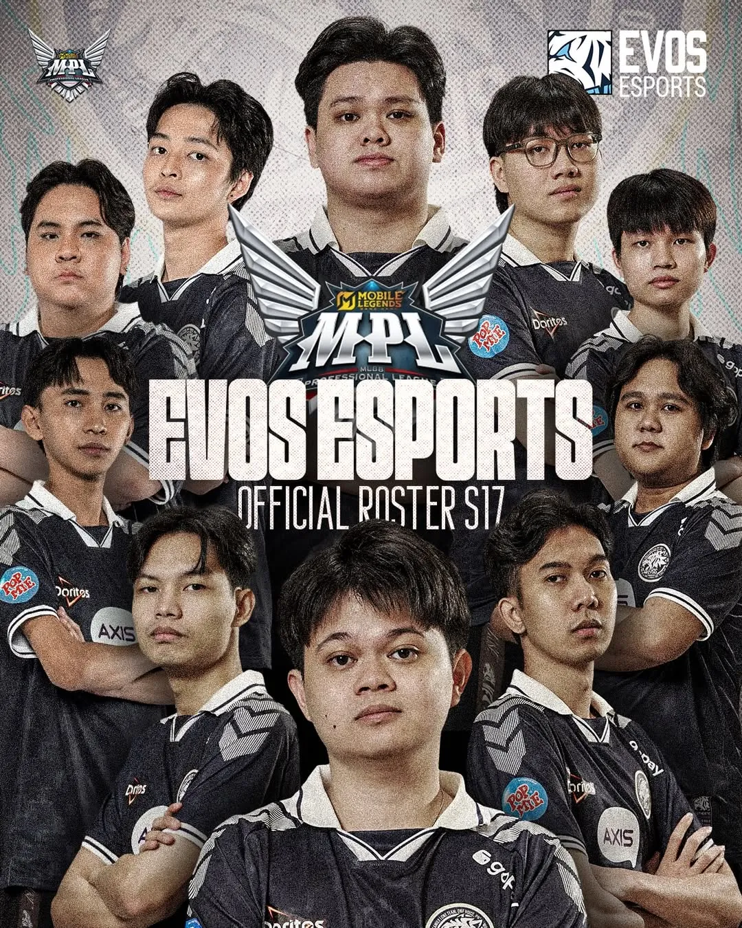 EVOS Esports Perkenalkan Roster Baru untuk MPL ID Season 17