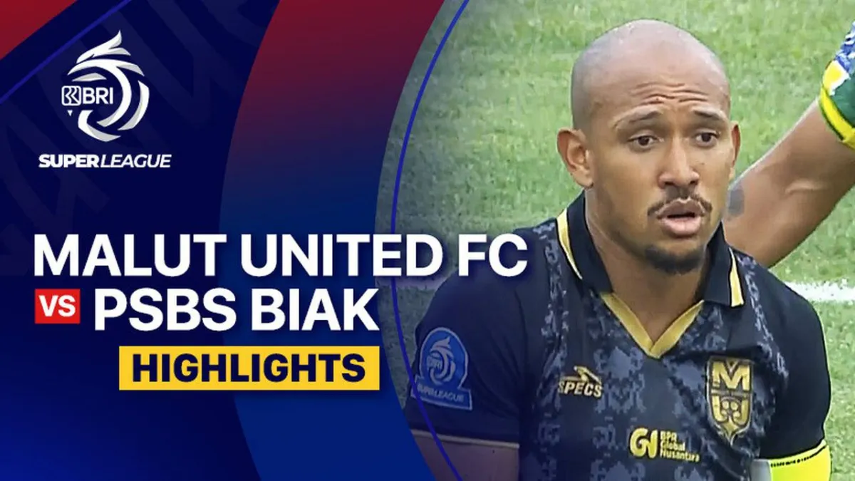 Malut United FC Hadapi PSBS Biak di BRI Super League 2025/26