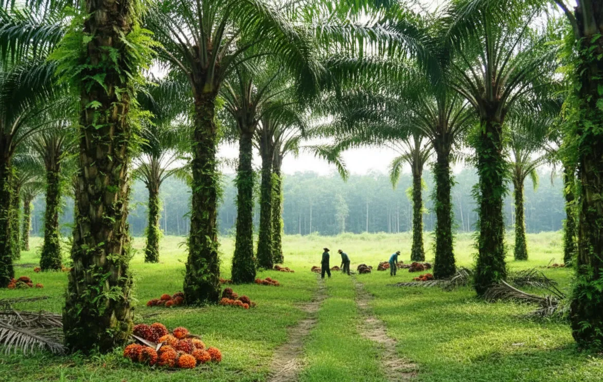 Kalimantan Utara Tunjukkan Pertumbuhan Signifikan dalam Lahan Perkebunan Kelapa Sawit