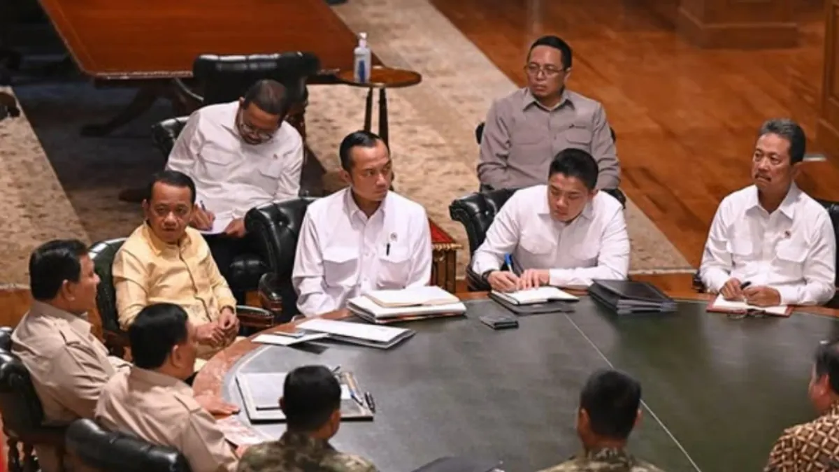 Prabowo Gelar Rapat Menteri Bahas Swasembada Pangan dan Energi