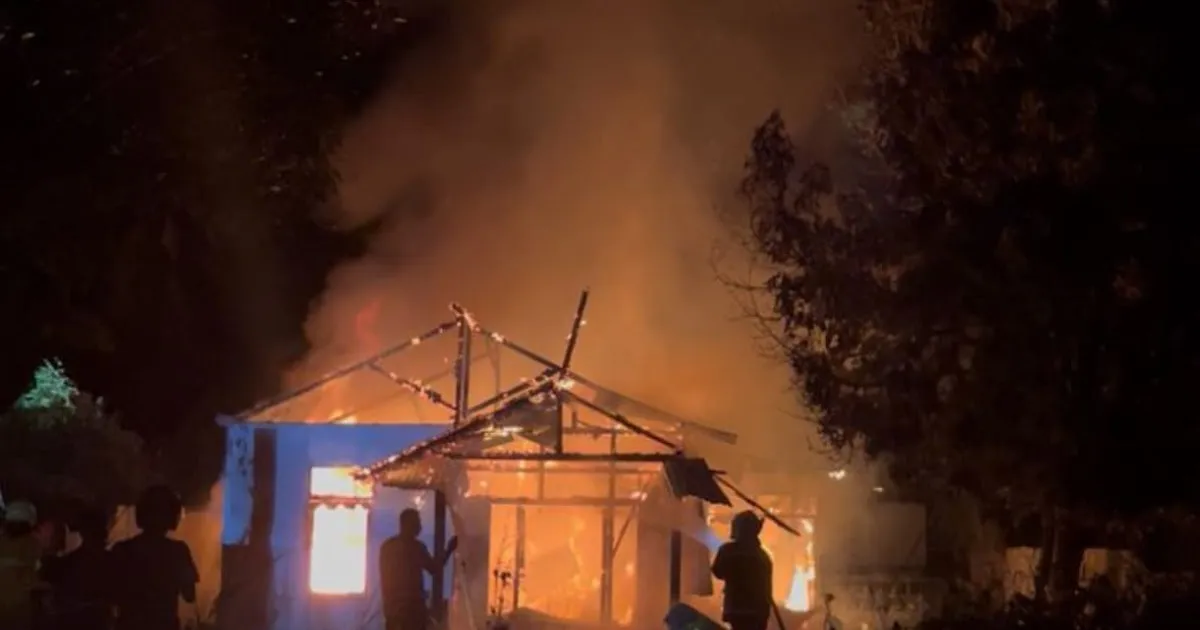 Rumah di Kauman Terbakar Saat Pemilik Hadiri Buka Puasa Bersama