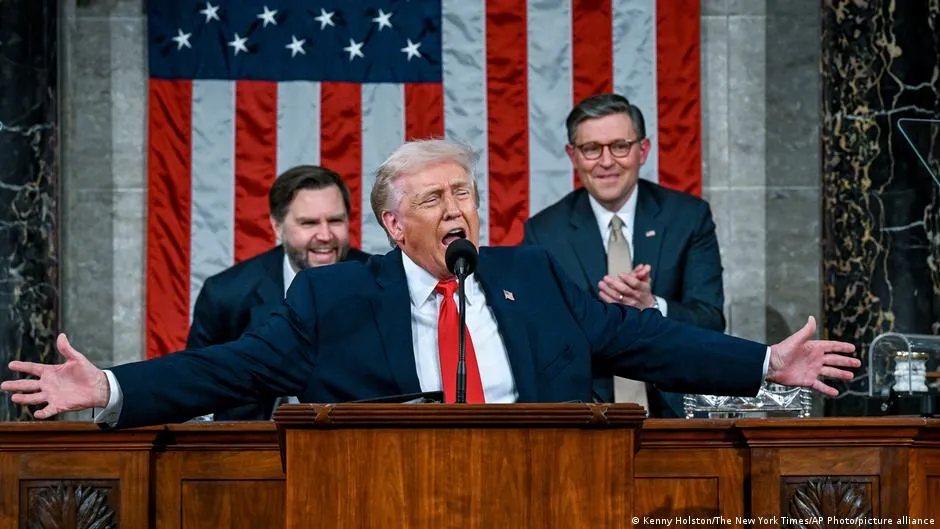 Trump Klaim 'Amerika Telah Kembali' dalam Pidato Negara