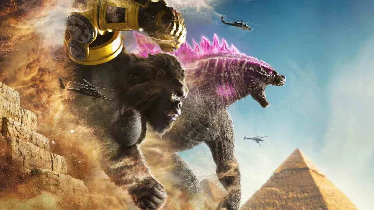 Godzilla x Kong: The New Empire, Pertarungan Epik Melawan Skar King di Hollow Earth