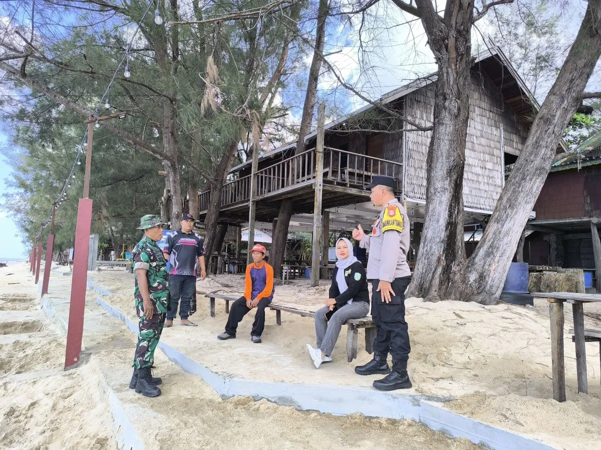 Pengamanan Wisata Pantai Ujung Pandaran Diperketat Menjelang Idulfitri