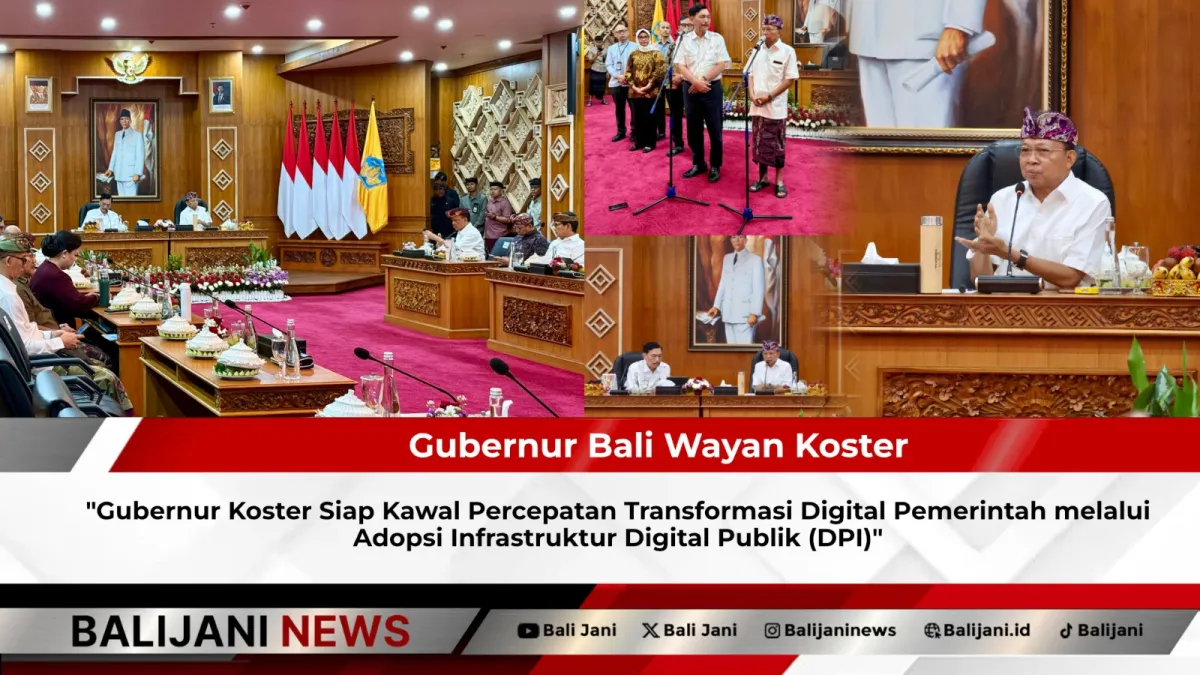 Gubernur Koster Dukung Percepatan Digitalisasi Layanan Publik di Bali